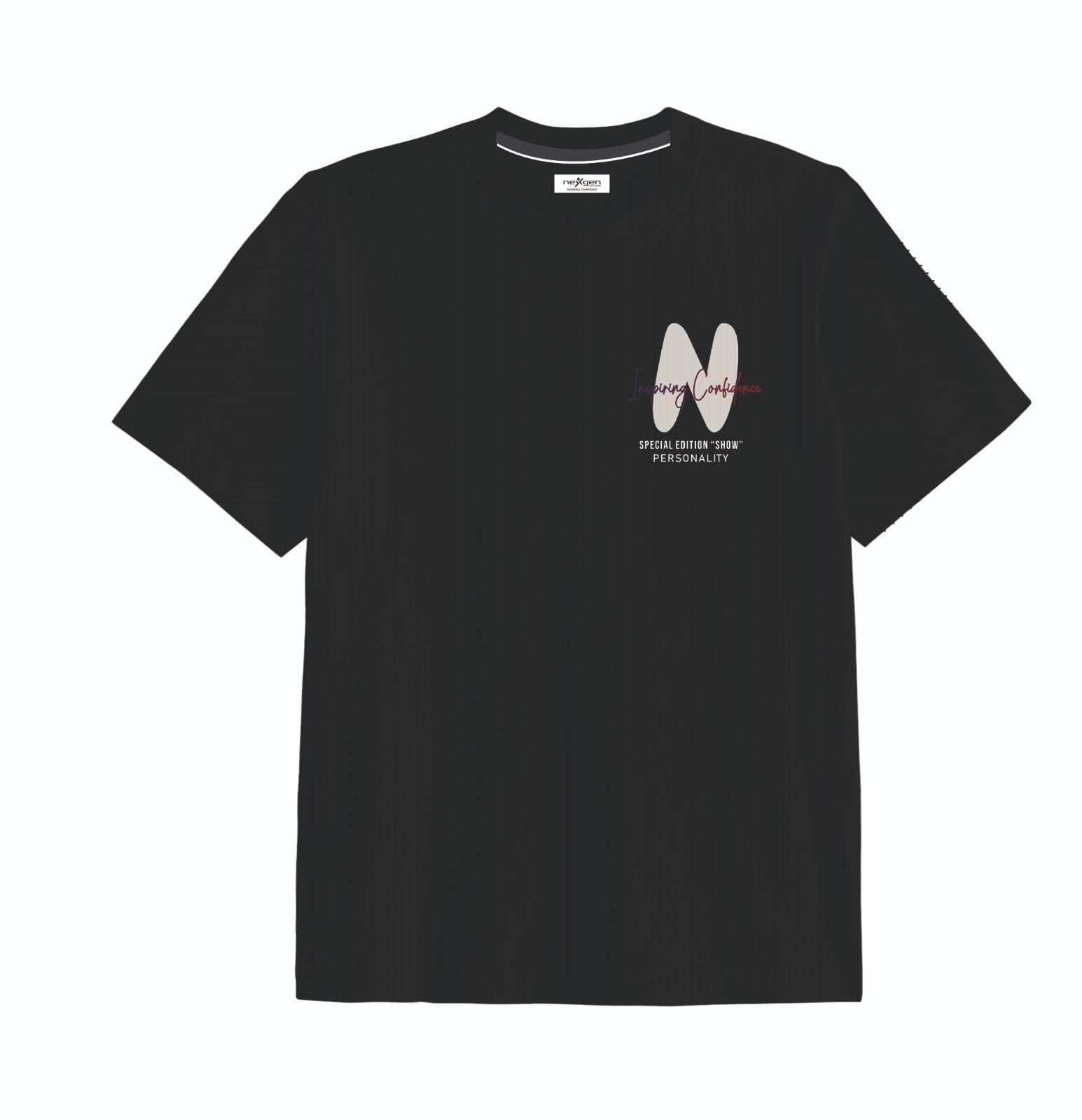 Minimalist Black Oversized Graphic Tee - Unisex