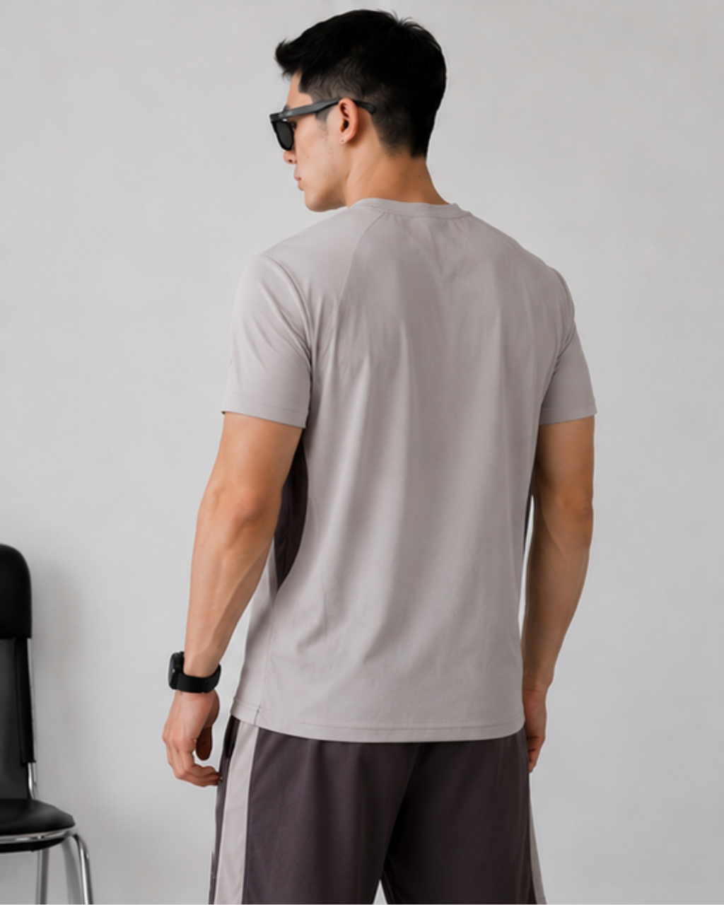 Men's Sports Co-ord Set – Be Limitless Concept | Stone Grey & Charcoal