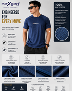 Men's Sports Cord Set – Winner | Navy Blue & Black