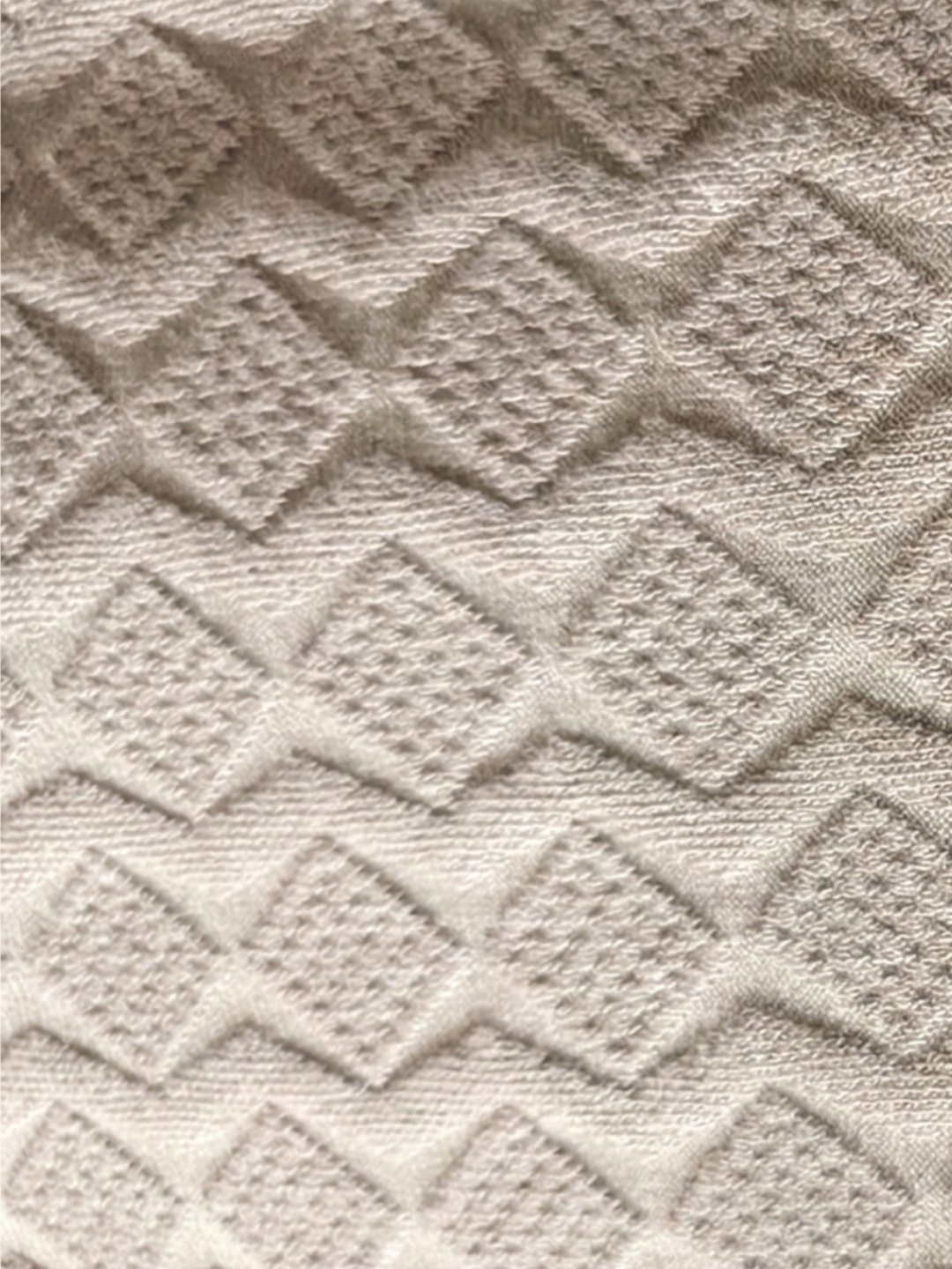 Textured Polo: Beige