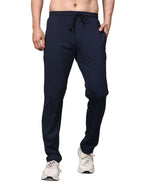 Men's Track Pants Joggers Casual Pocket Navy
