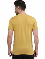Men's Solid Crew Neck Performance T-Shirt MUSTERD