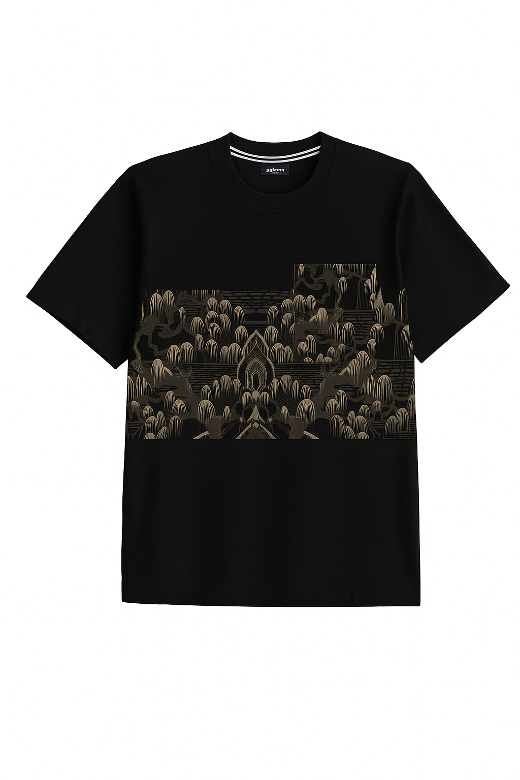 Black Vintage Aesthetic Oversized Graphic Tee - Unisex