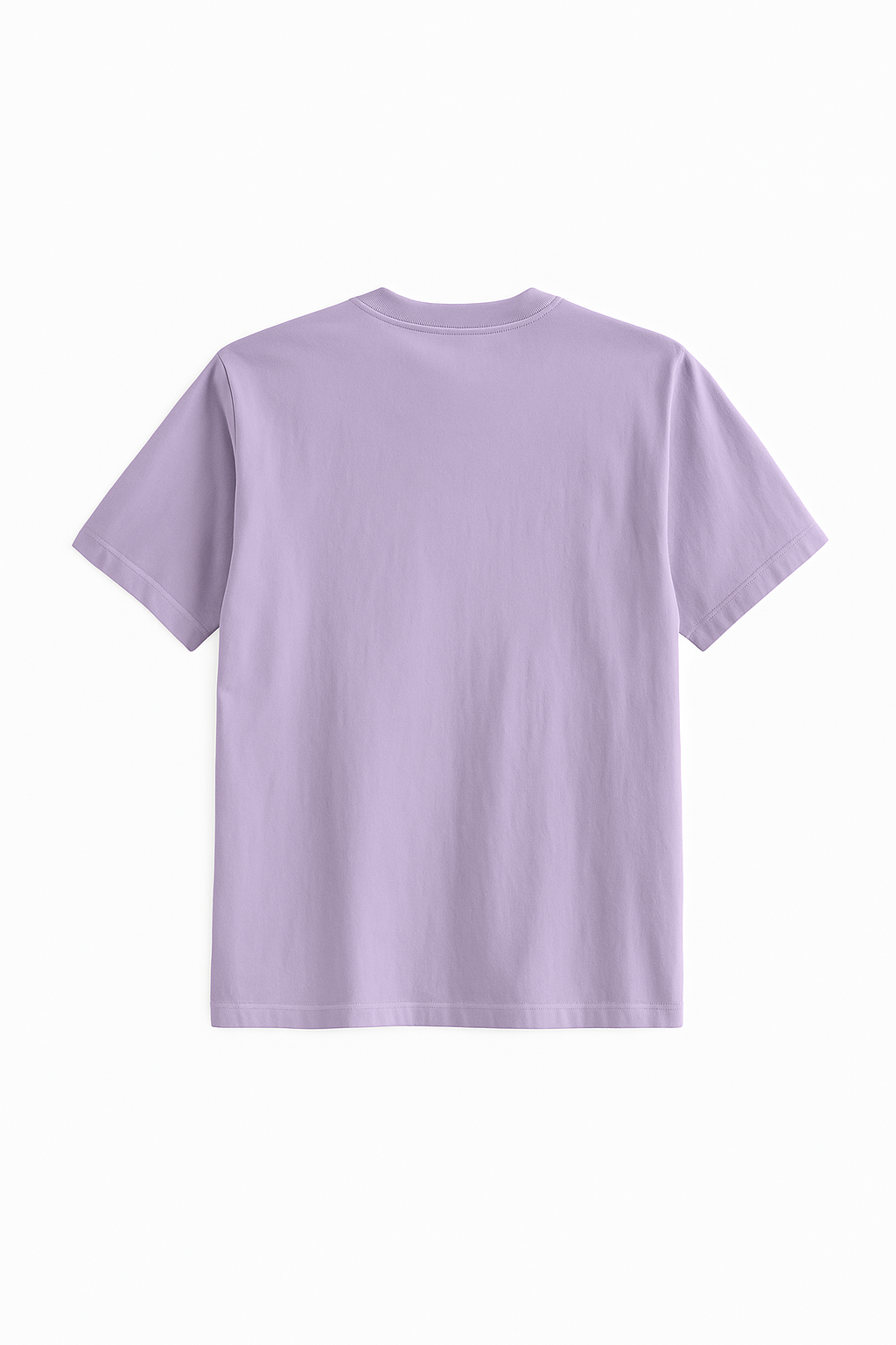 Lavender Playful Oversized Graphic Tee - Unisex