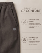Linen Look Straight Fit Pants white