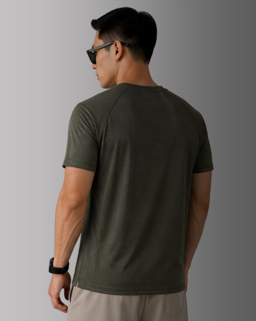 Men's Sports Co-ord Set – RUN Active Squad | Olive Green & Khaki