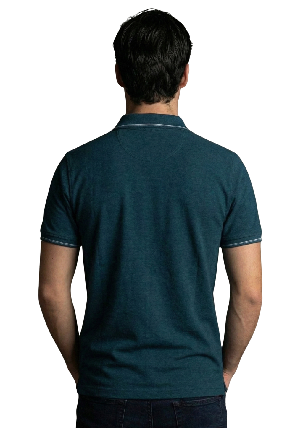 Signature teal polo