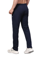 Men's Track Pants Joggers Casual Pocket Navy