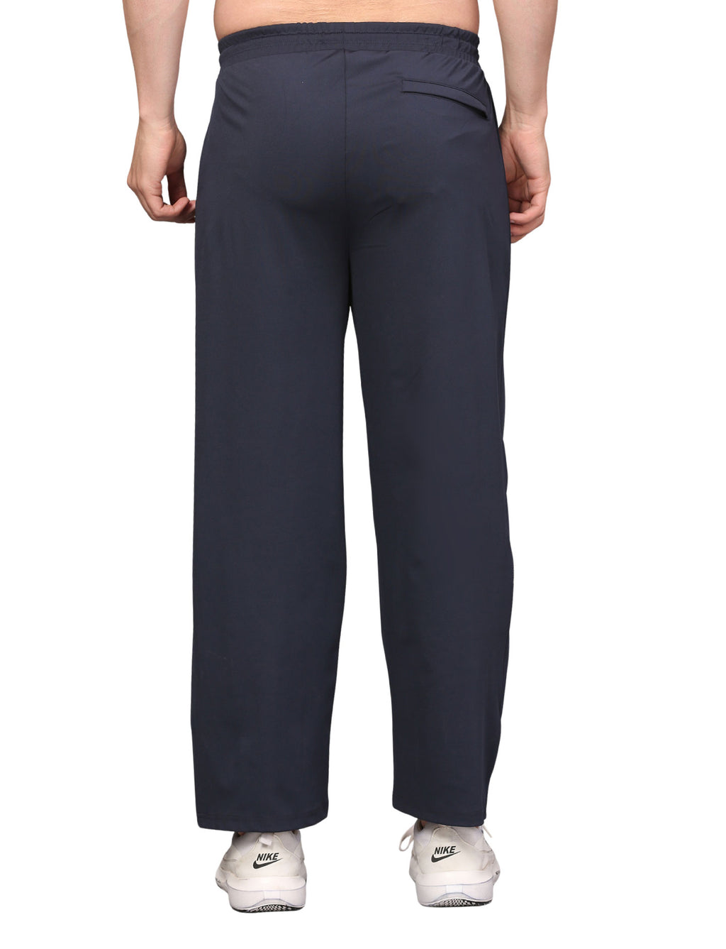 Men's Track Pants Solid Slim Fit Joggers for Man, Boy & Gen Z Drawsting Navy