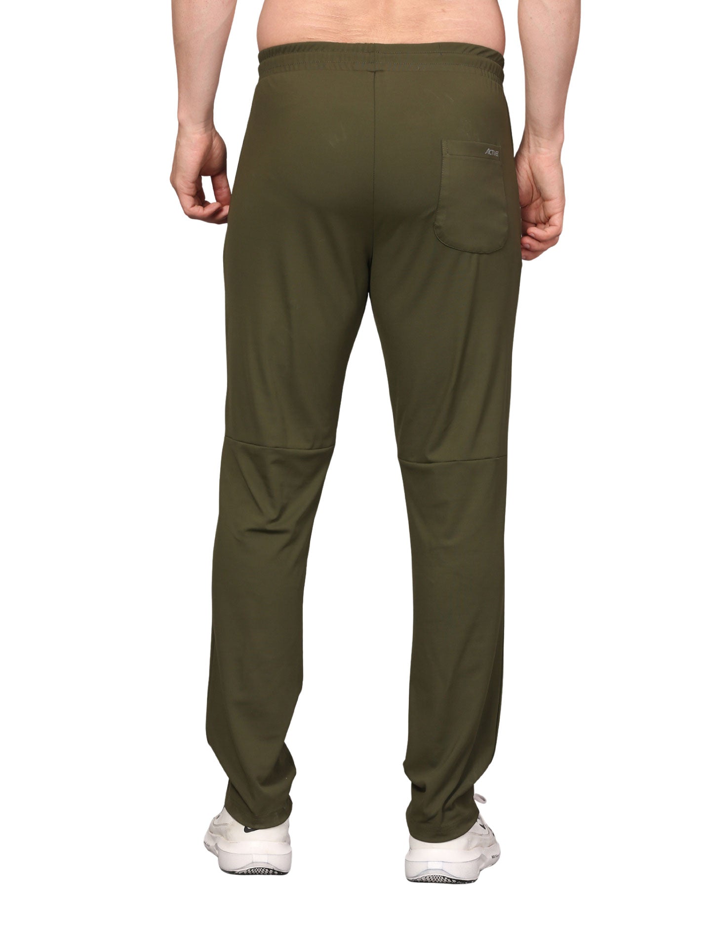 Men's Track Pants Joggers Casual Sports Gym Outdoor Activities Pach Pocket Olive