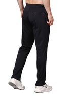 Men's Track Pants Slim Fit Joggers Drawsting Navy