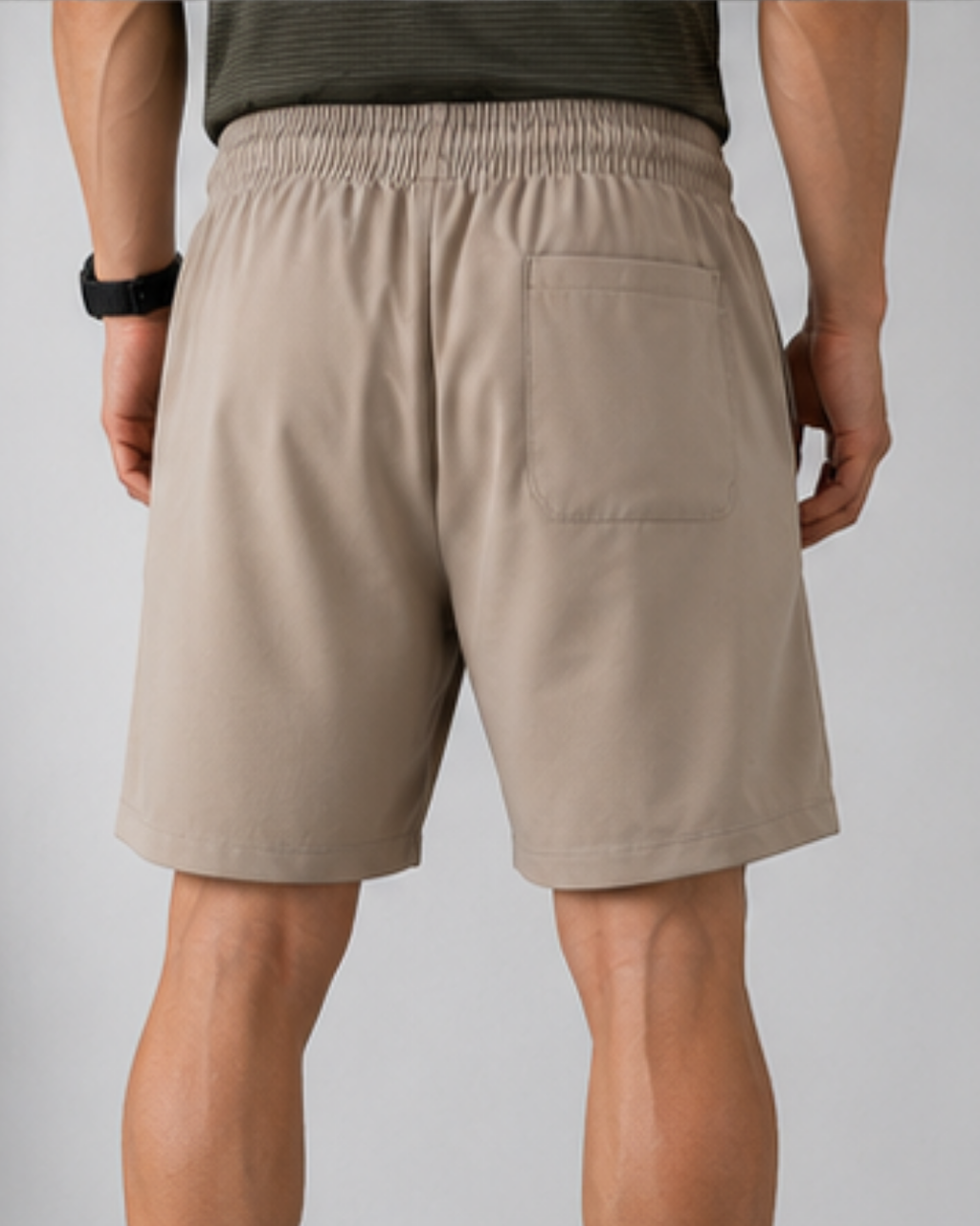 Men's Sports Co-ord Set – RUN Active Squad | Olive Green & Khaki