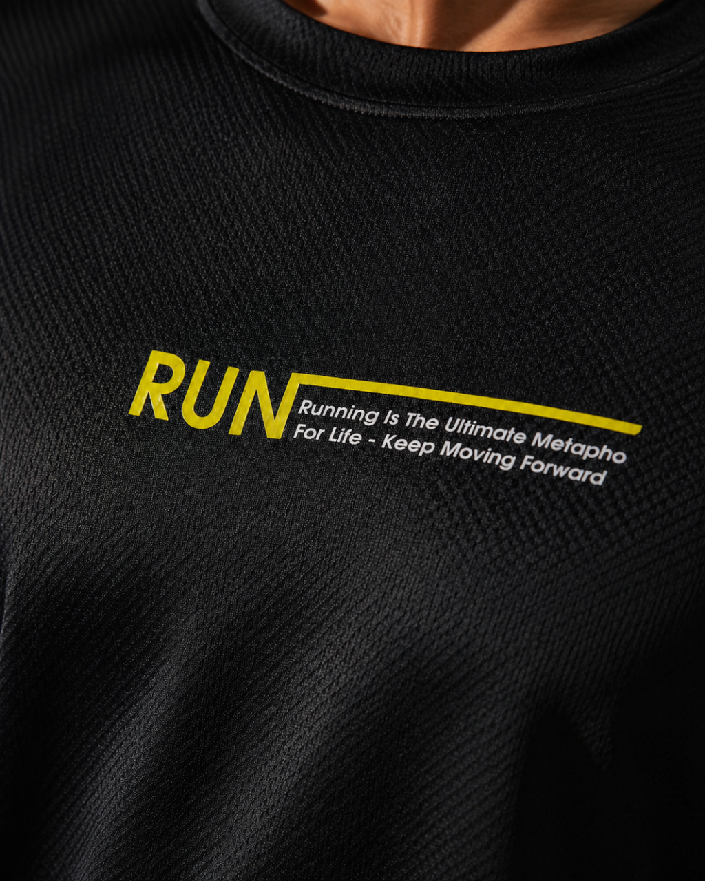 Men's Sports Co-ord Set – RUN Performance | Black & Charcoal