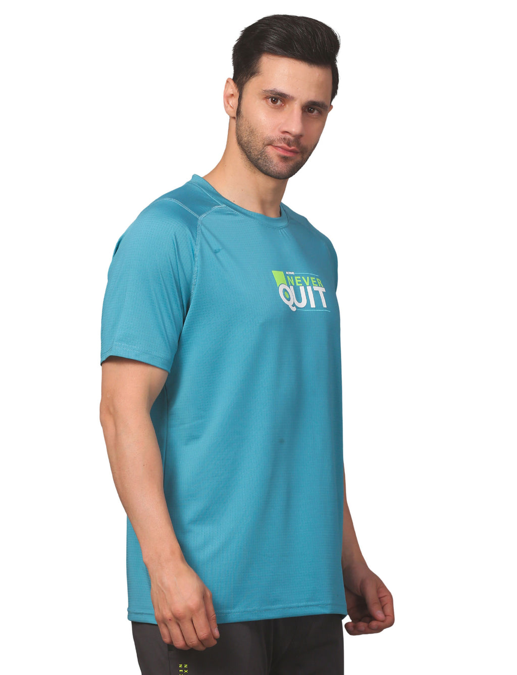 Men's Everyday Round Neck T-Shirt – Teal Green