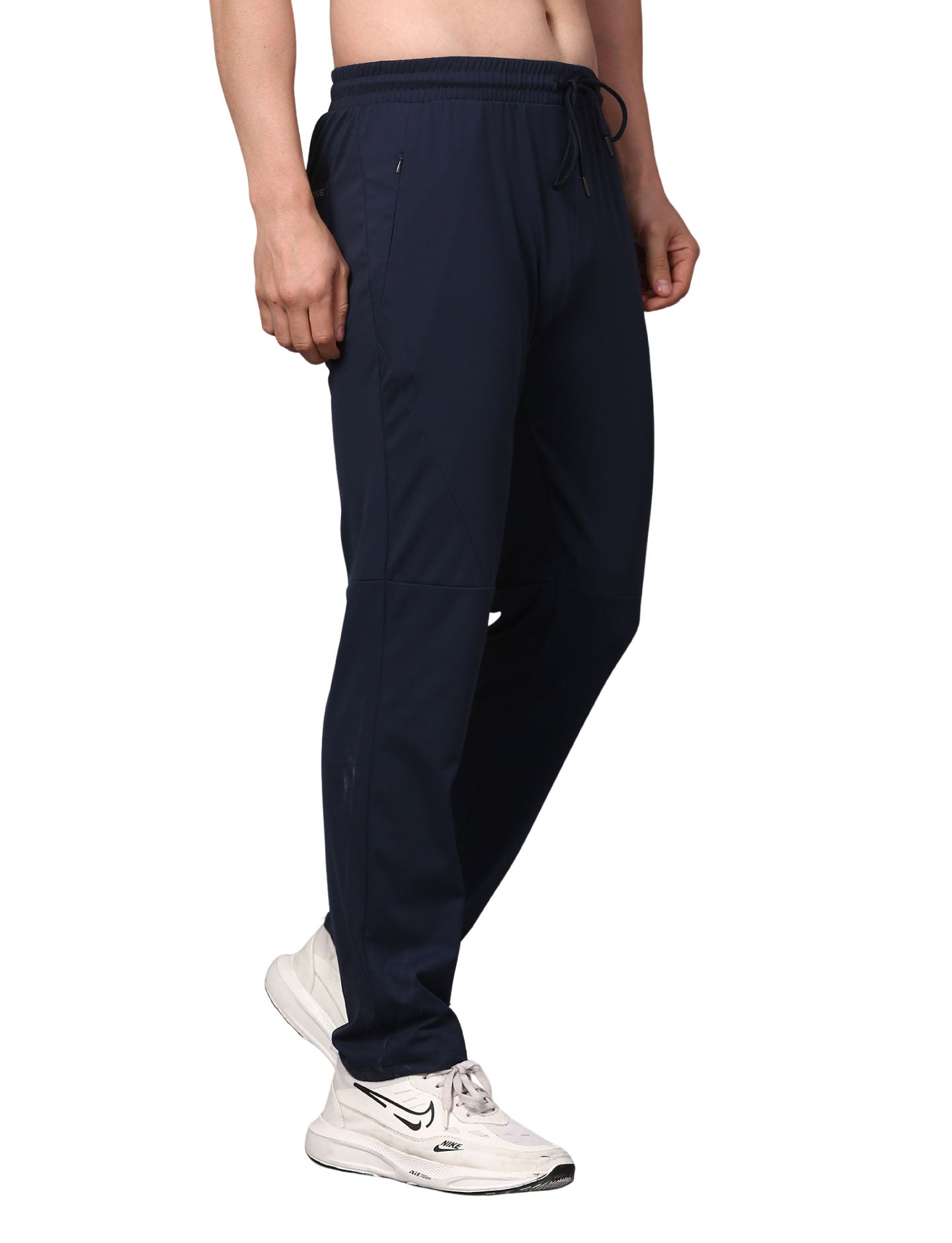 Men's Track Pants Joggers Casual Sports Gym Outdoor Activities Pach Pocket Navy