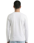 Begins Mountain Print Full Sleeve T-Shirt for Men – Black