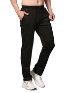 Men's Track Pants Slim Fit Joggers Drawsting Black