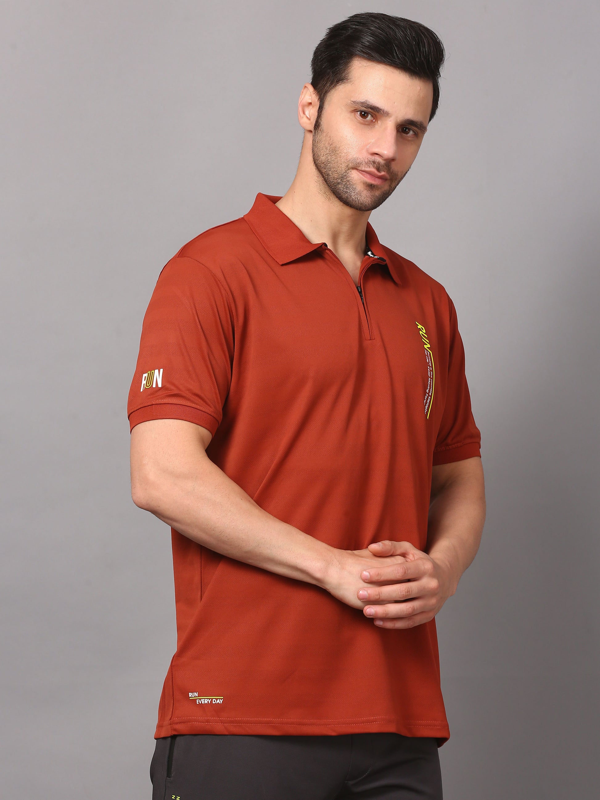 Men's Graphic Polo T-Shirt