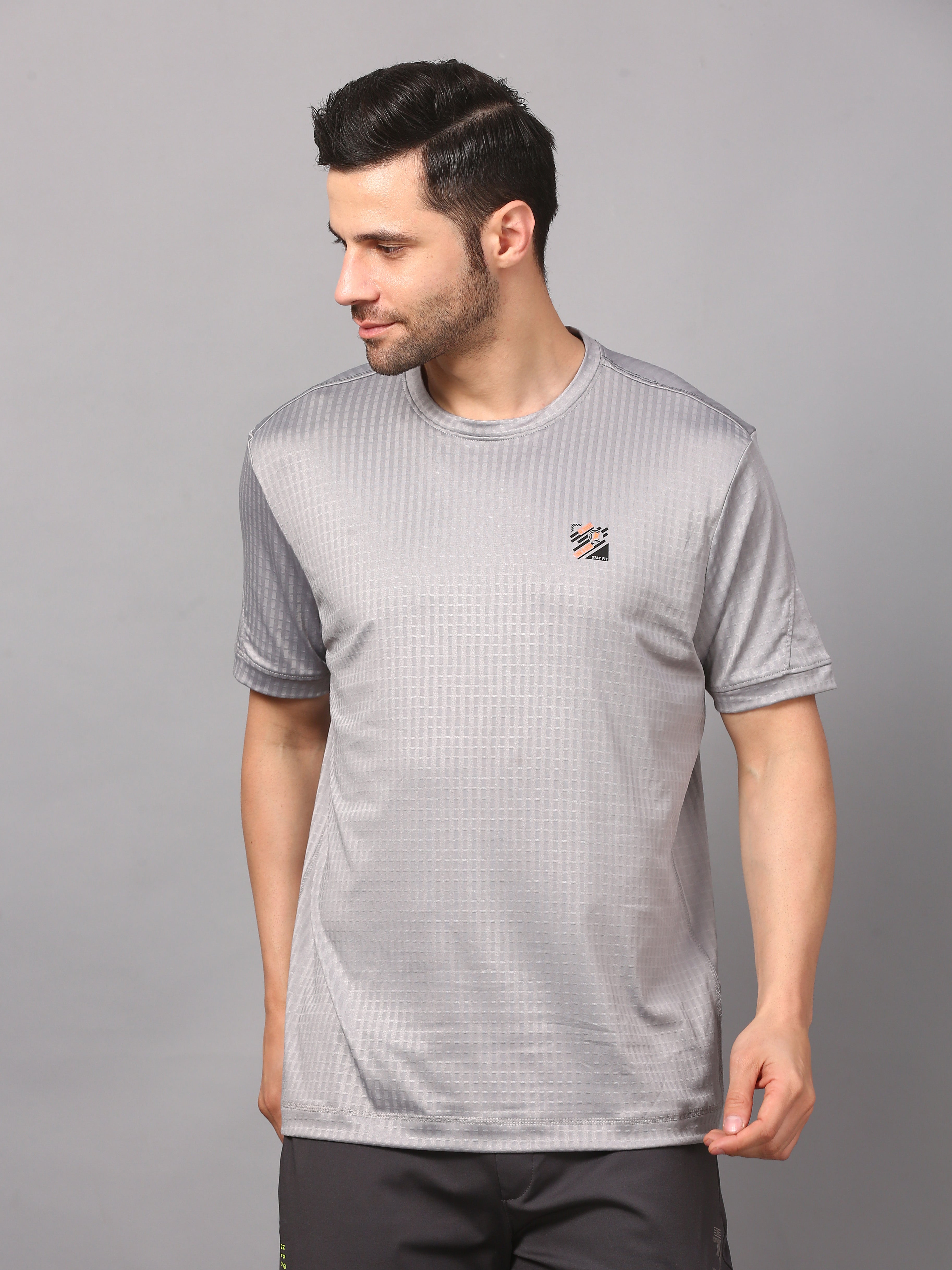 Men's Essential Soft Round Neck Plain T-Shirt
