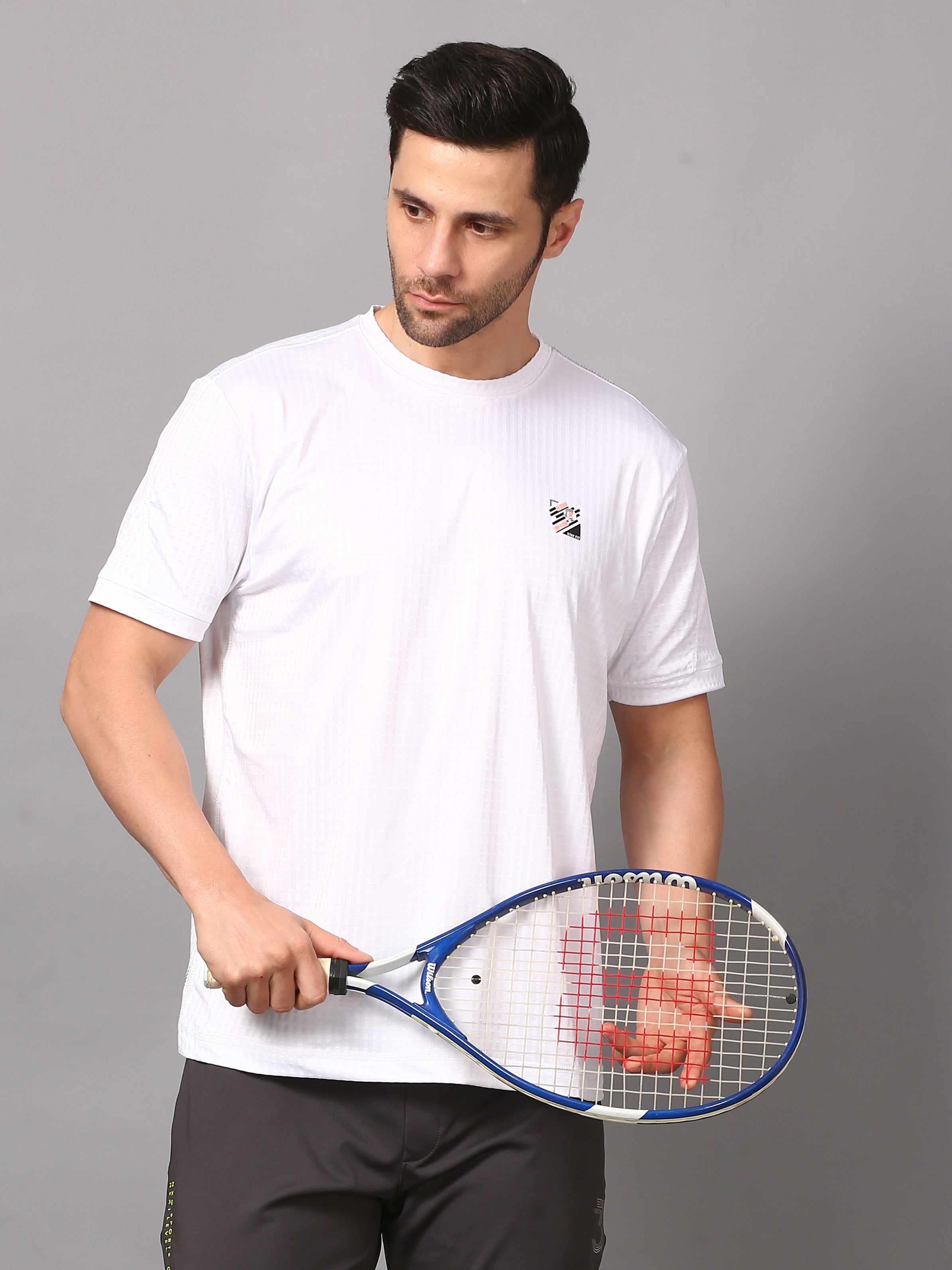 Men's Essential Soft Round Neck Plain T-Shirt