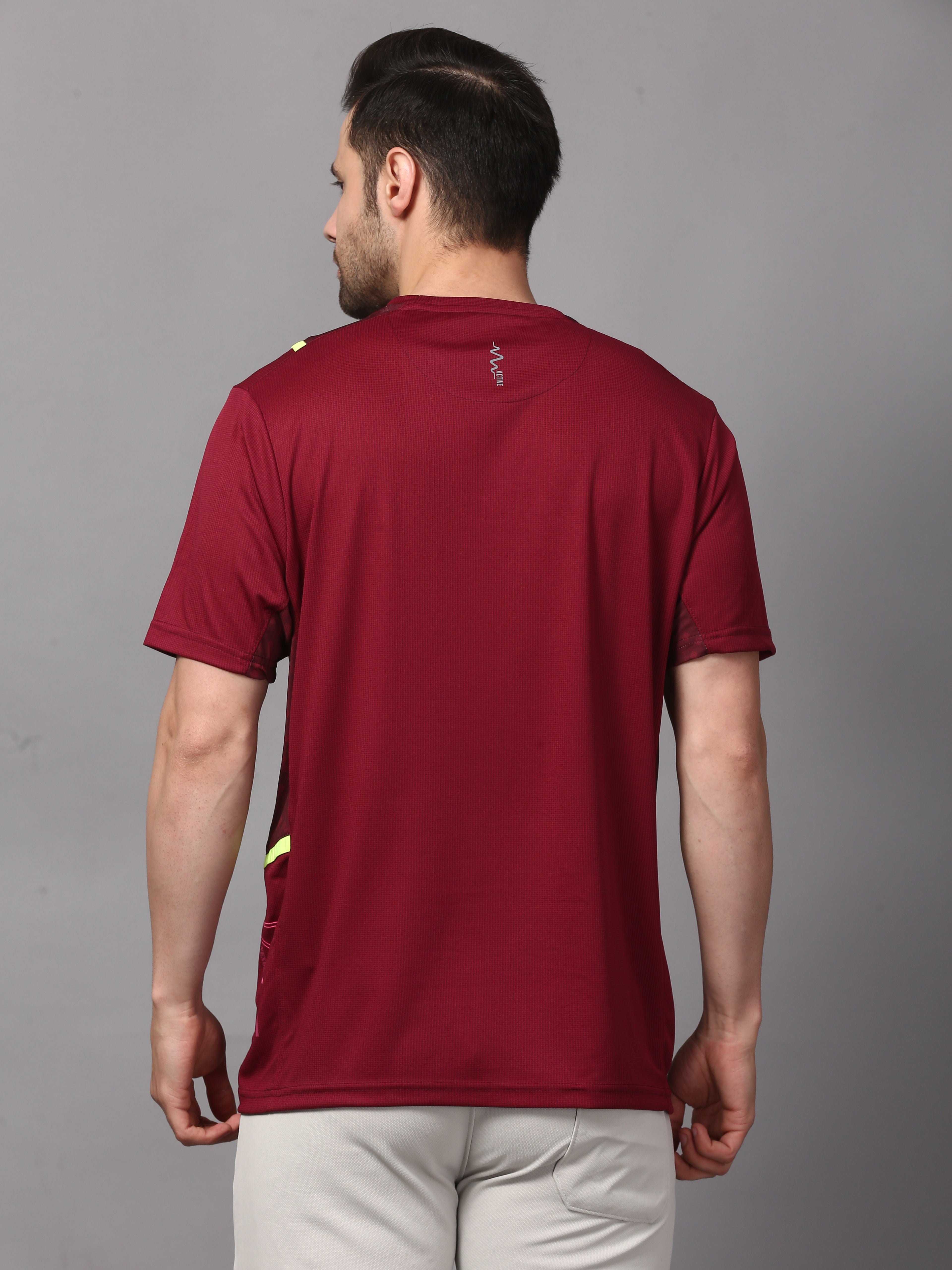 Men's Basic Tee Round Neck T-Shirt
