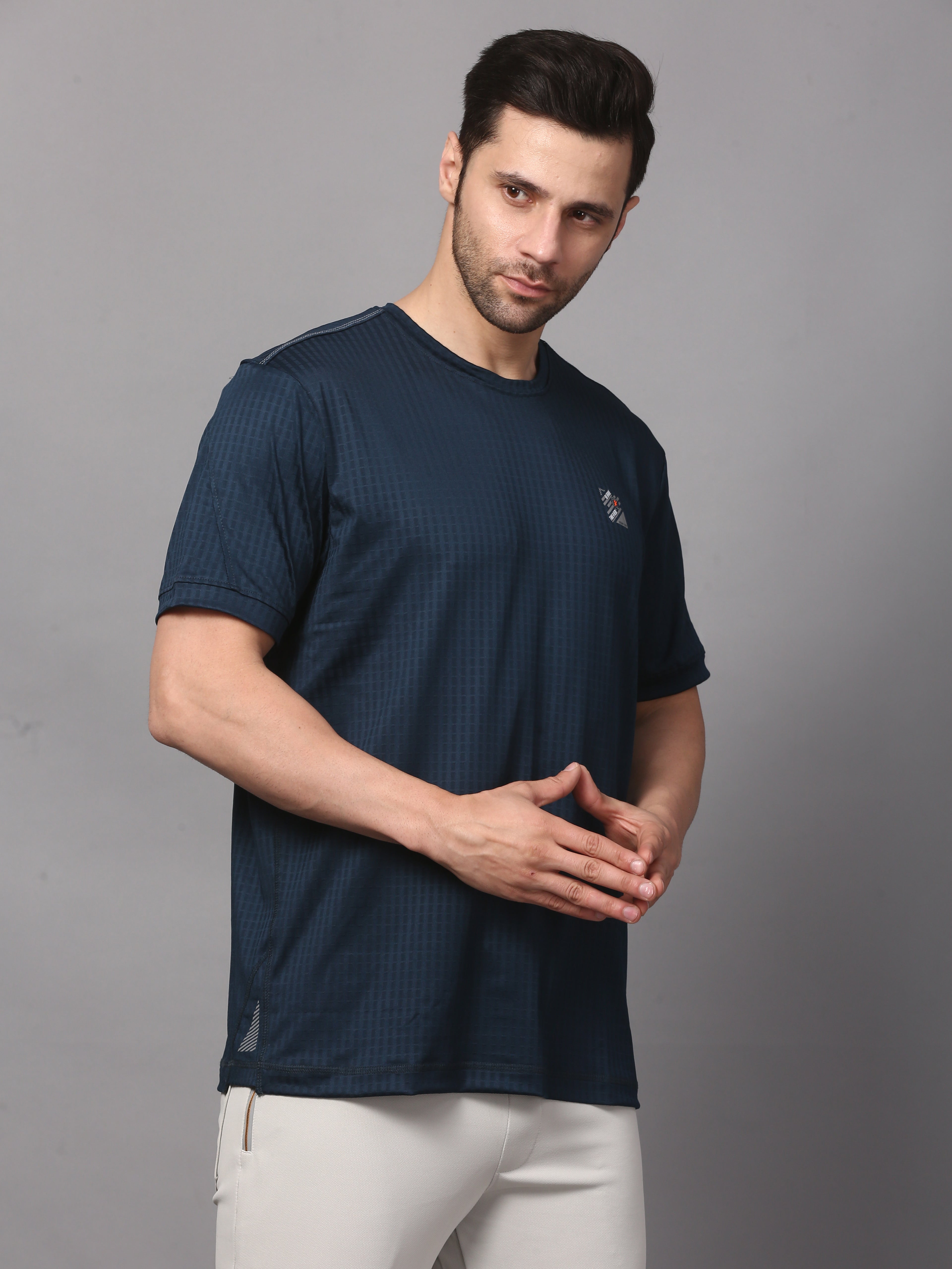 Men's Essential Soft Round Neck Plain T-Shirt