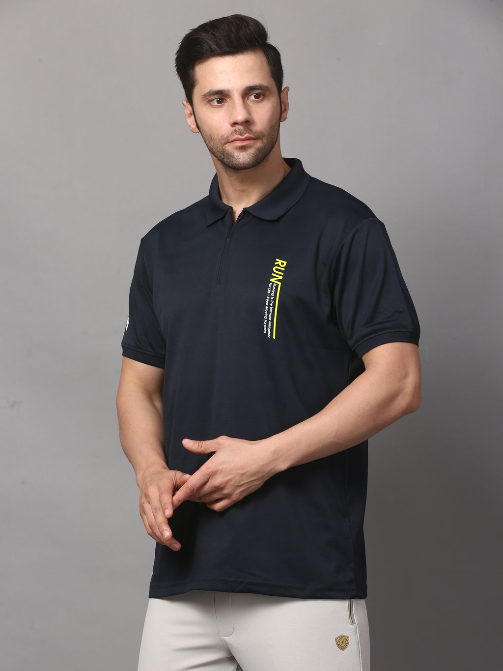 Men's Graphic Polo T-Shirt