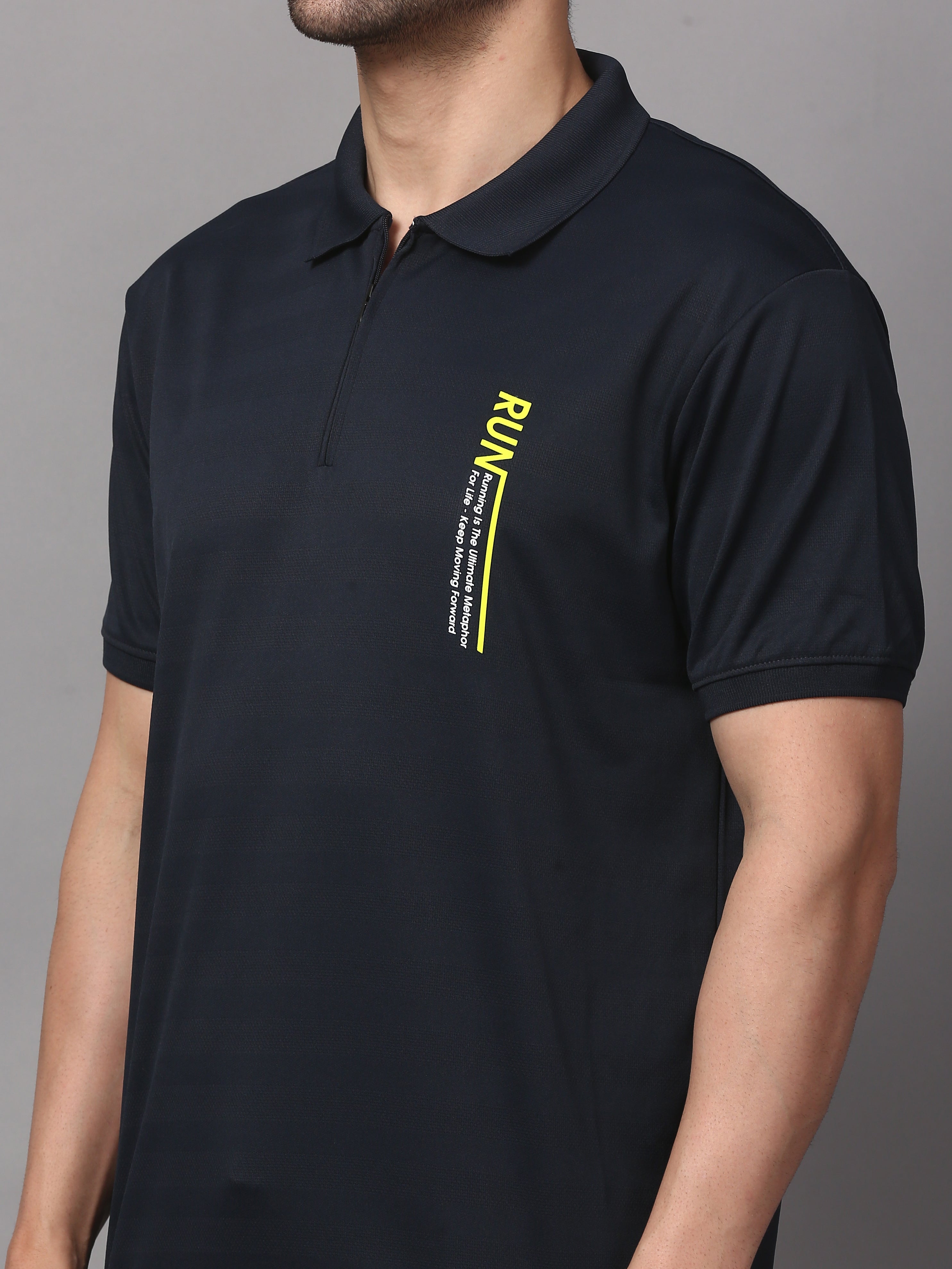 Men's Graphic Polo T-Shirt