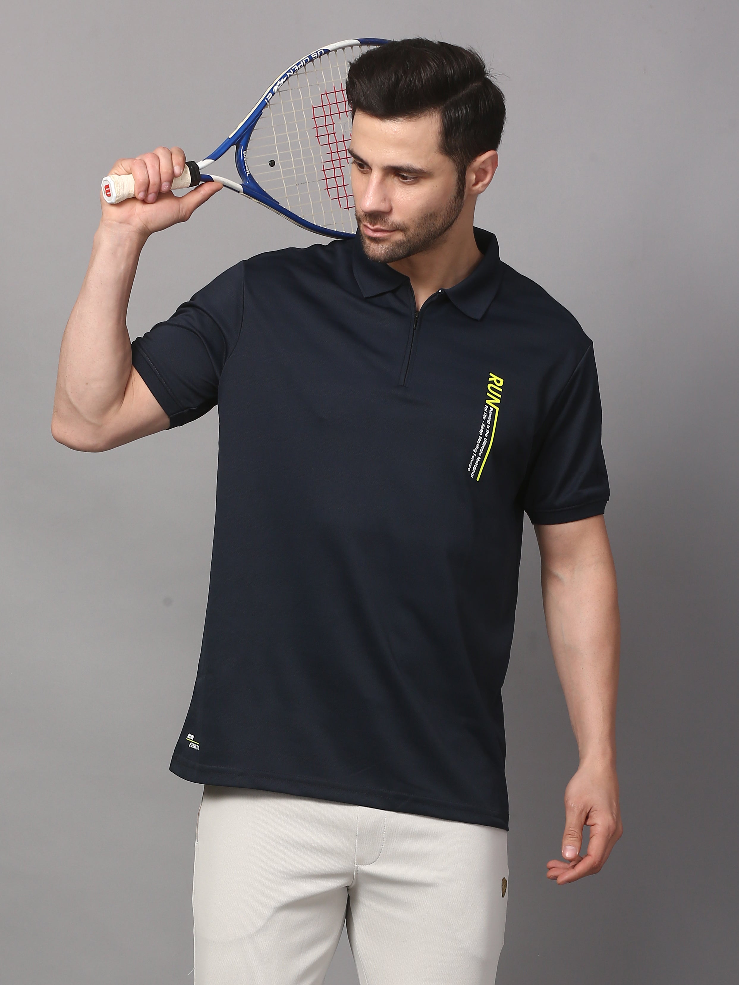 Men's Graphic Polo T-Shirt
