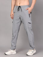 Grey Cargo Pants with pockets