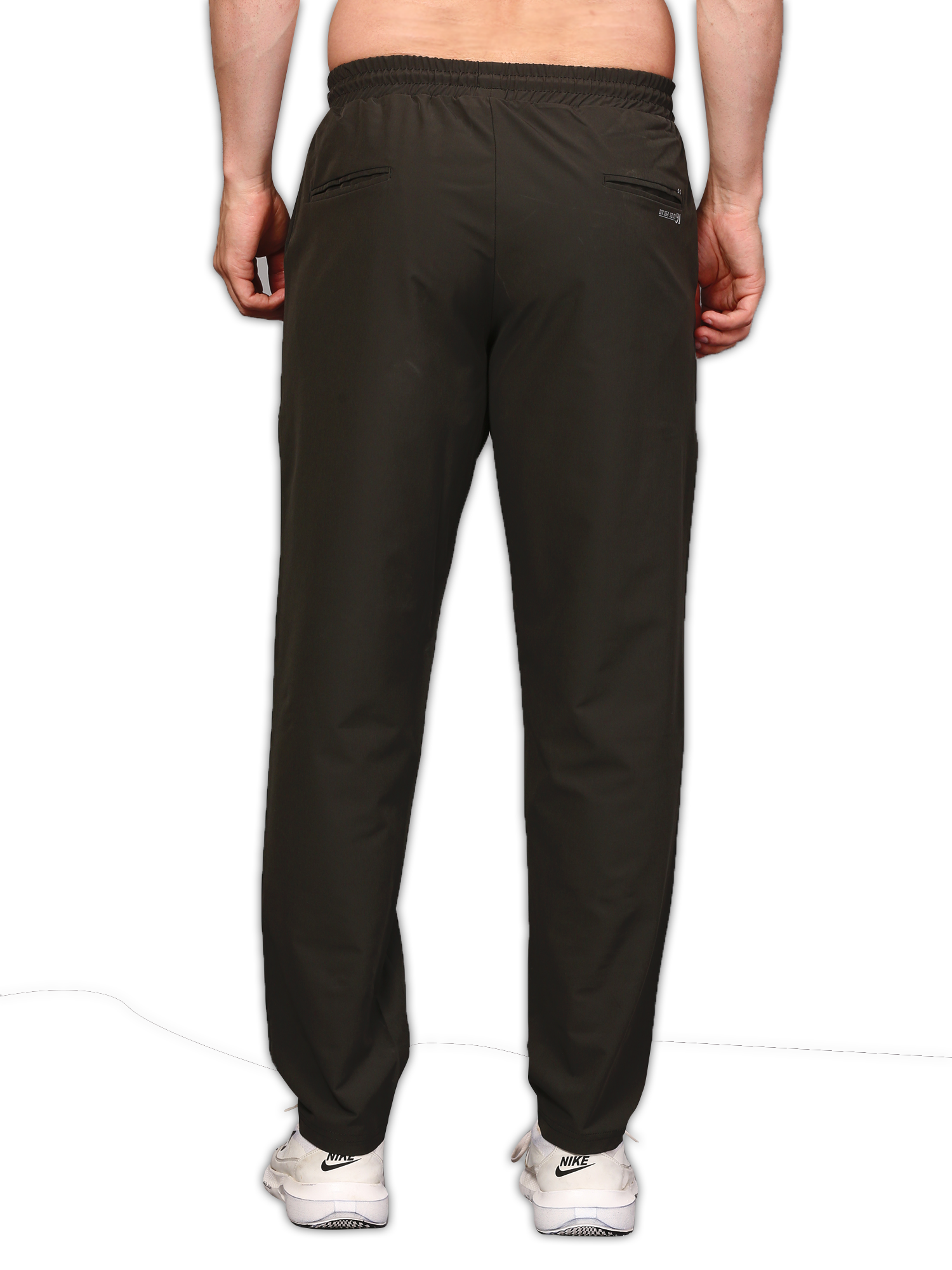 jogger pants with a drawstring and pockets