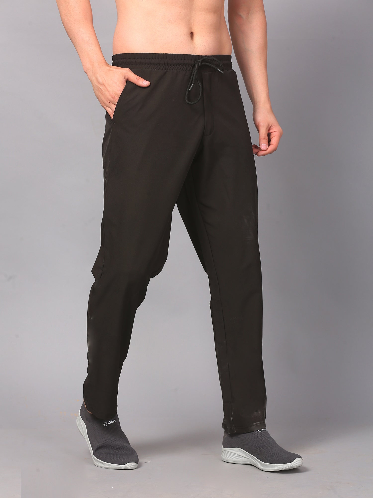 Person wearing black pants 