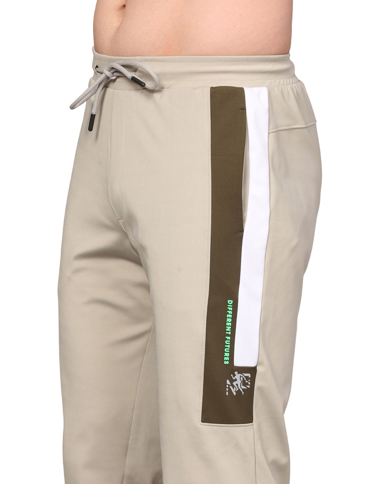 Men's Track Pants Smart Fit Joggers with Side 2 with Back 1 Pockets Active Agate Grey