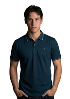 Signature teal polo