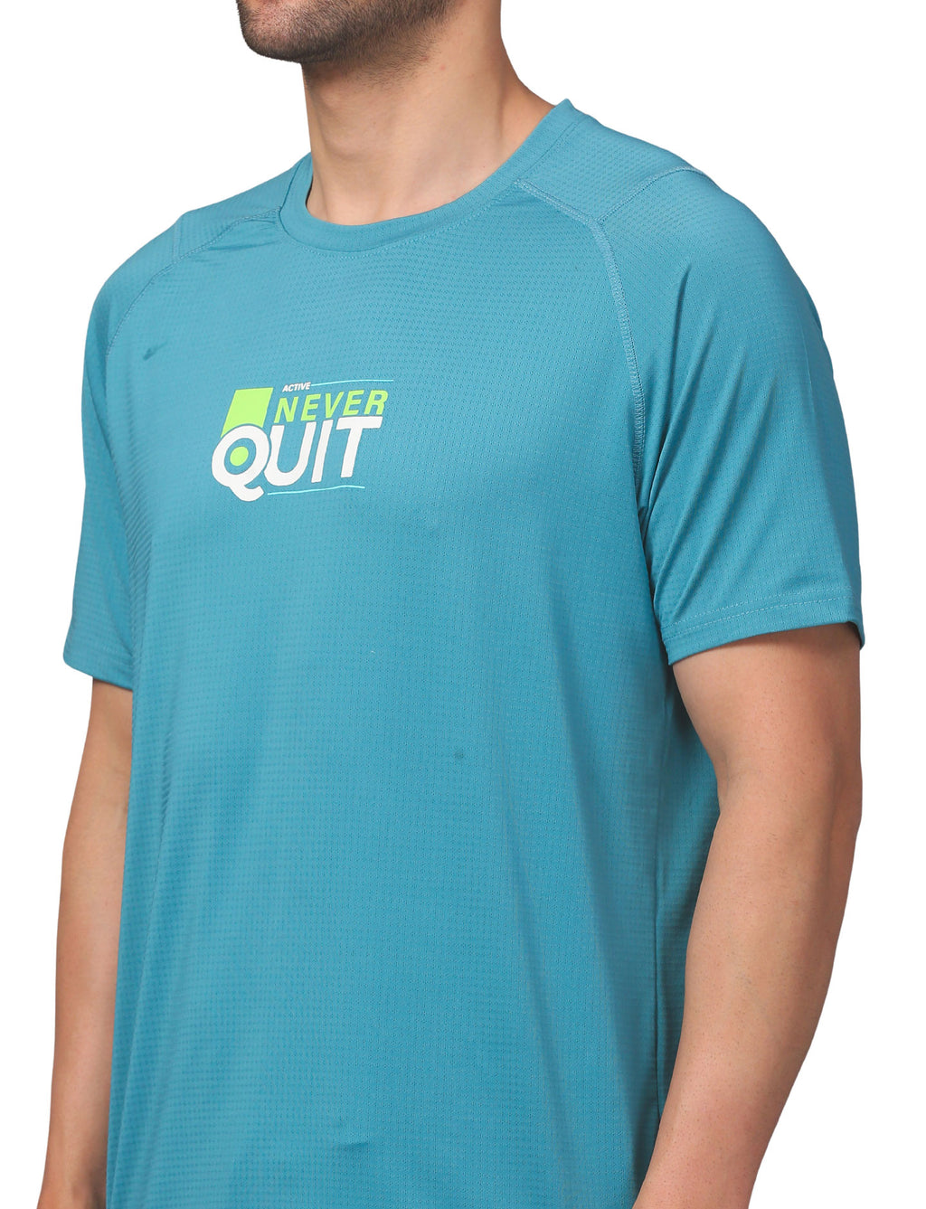 Men's Everyday Round Neck T-Shirt – Teal Green