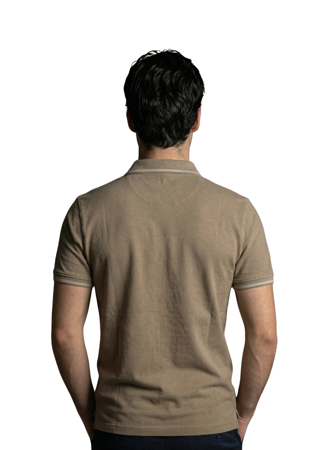 Signature beige polo