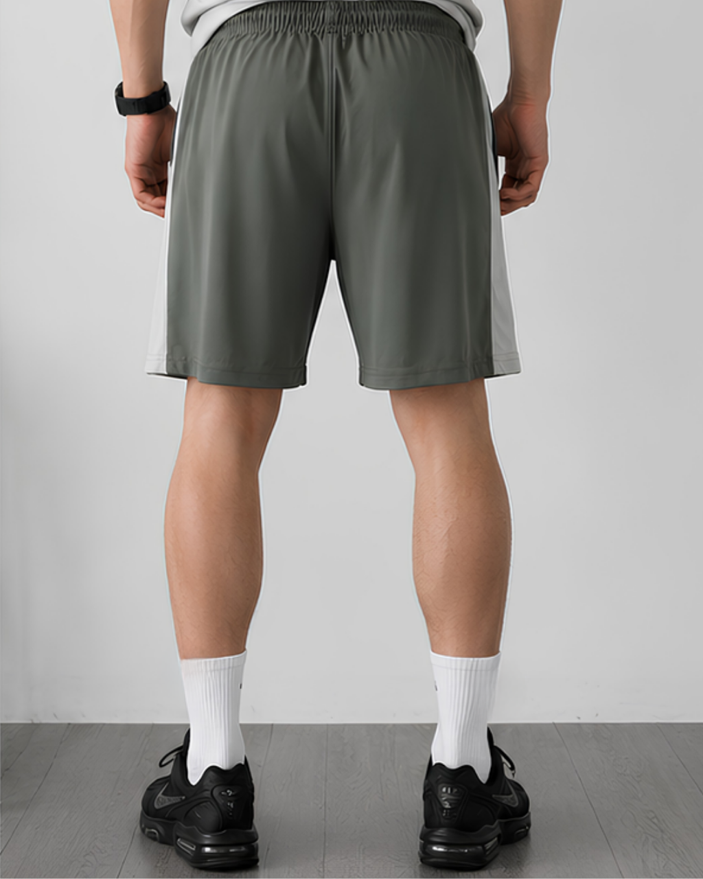 Men's Sports Co-ord Set – Unity Makes Strength | Light Grey & Charcoal