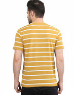 Men's Striped Crew Neck T-Shirt