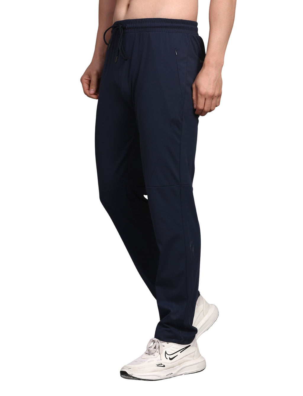 Men's Track Pants Joggers Casual Sports Gym Outdoor Activities Pach Pocket Navy
