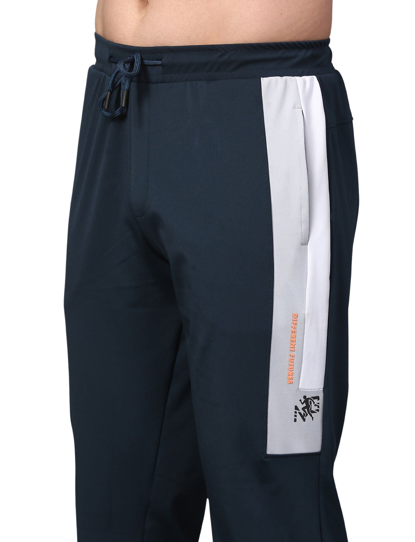 Men's Track Pants Smart Fit Joggers with Side 2 with Back 1 Pockets Active Teal