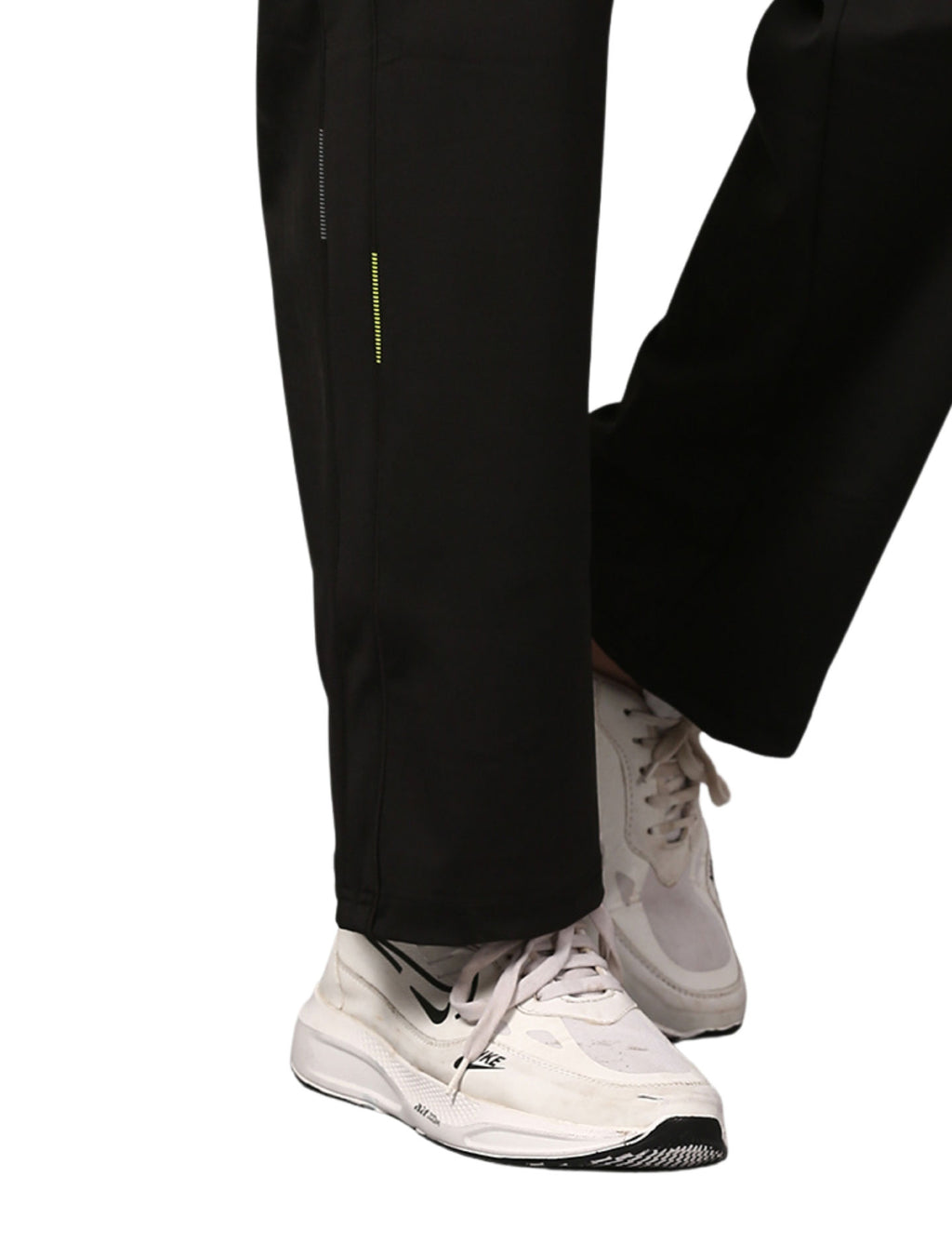 Men's Track Pants Solid Slim Fit Joggers for Man, Boy & Gen Z Drawsting Black