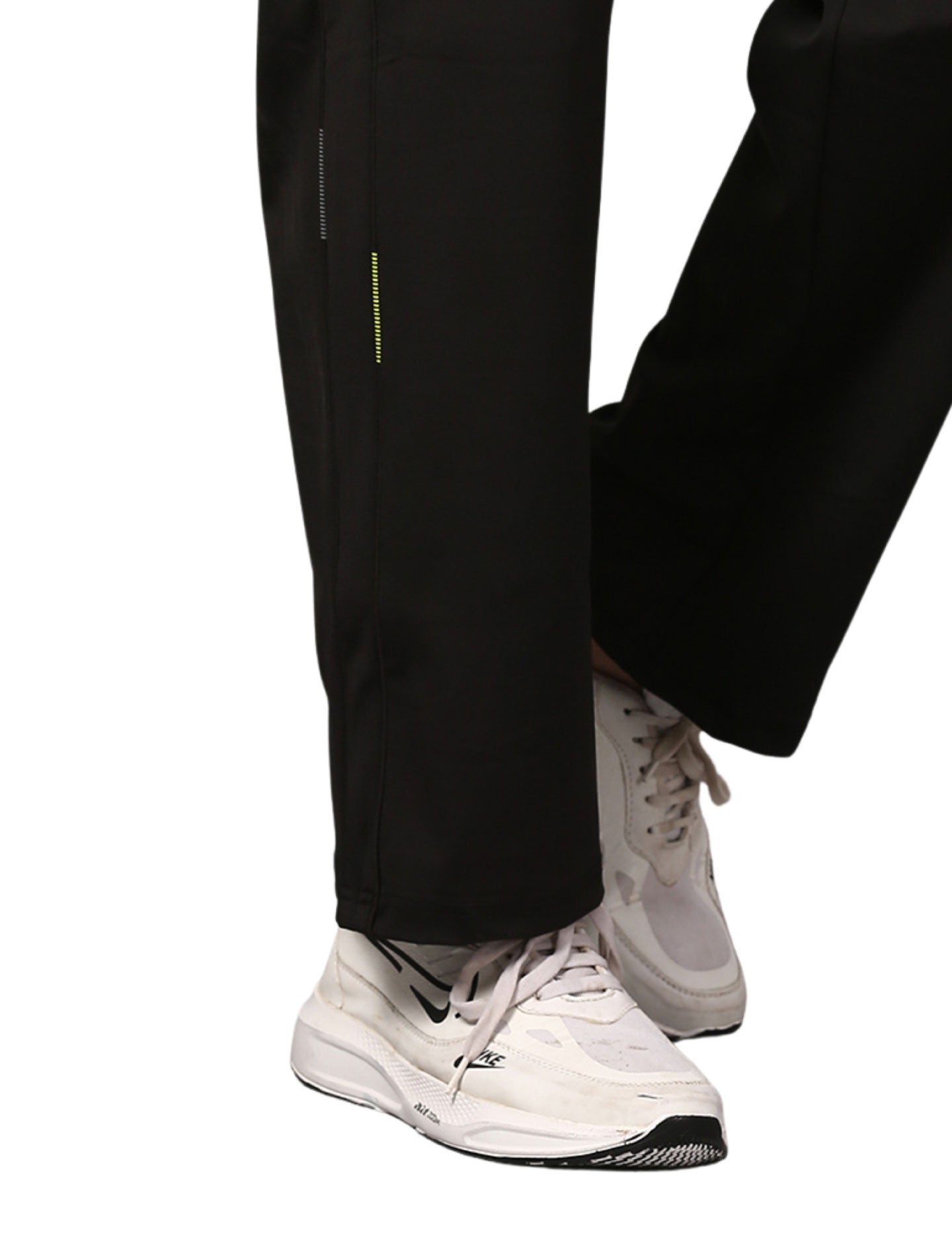 Men's Track Pants Solid Slim Fit Joggers for Man, Boy & Gen Z Drawsting Black