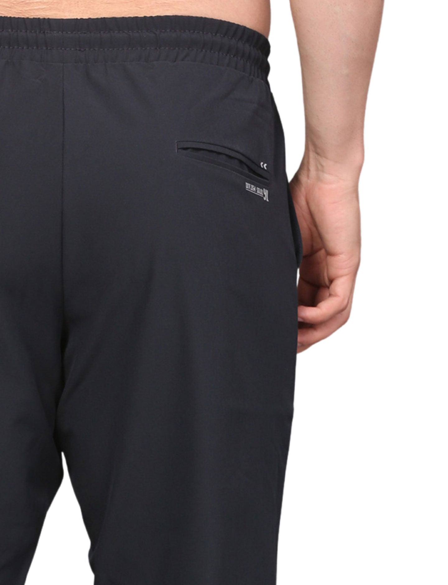 Men's Track Pants Sport Slim Fit Joggers for Gen Z with Pocket Activewear Navy Blue