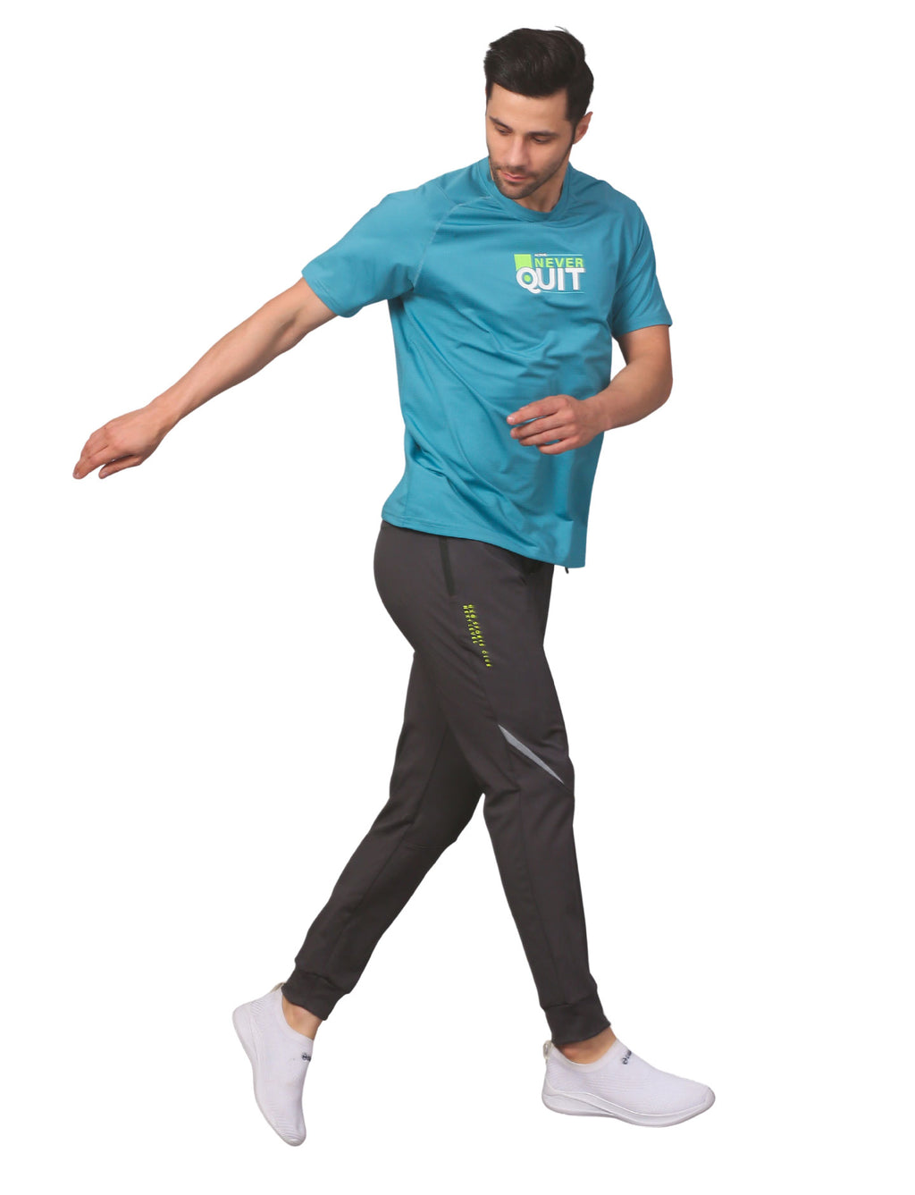 Men's Everyday Round Neck T-Shirt – Teal Green