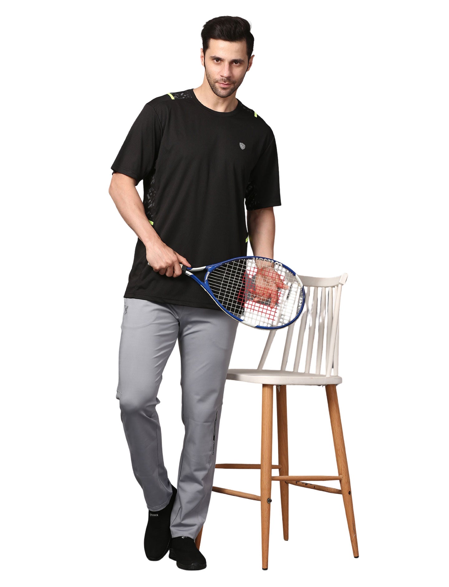 Men's Track Pants Joggers Zipper Gen Z Casual, Sports Gym Activities Grey