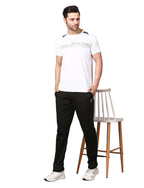 Men's Track Pants Slim Fit Joggers Drawsting Black