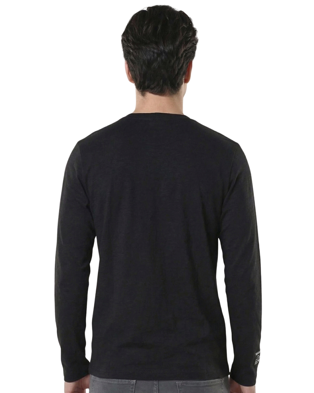 Begins Mountain Print Full Sleeve T-Shirt for Men