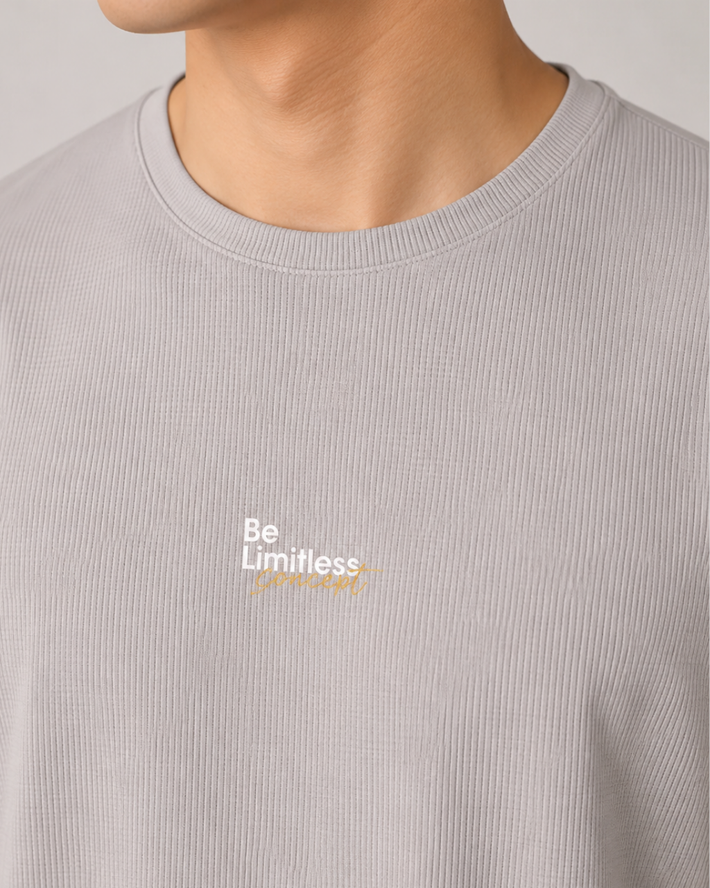 Men's Sports Co-ord Set – Be Limitless Concept | Stone Grey & Charcoal