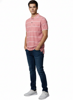 Striped Regular Fit Polo T-Shirt