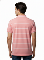 Striped Regular Fit Polo T-Shirt